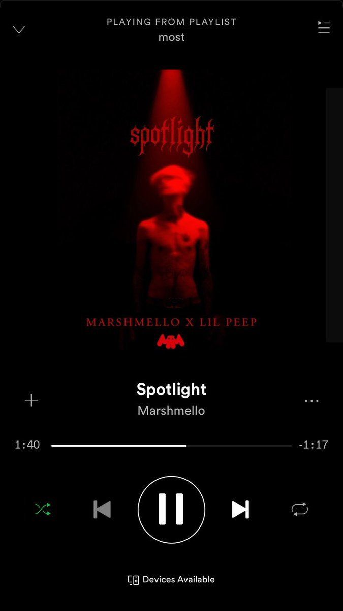 King K. reccomend peep marshmello sportlight official music