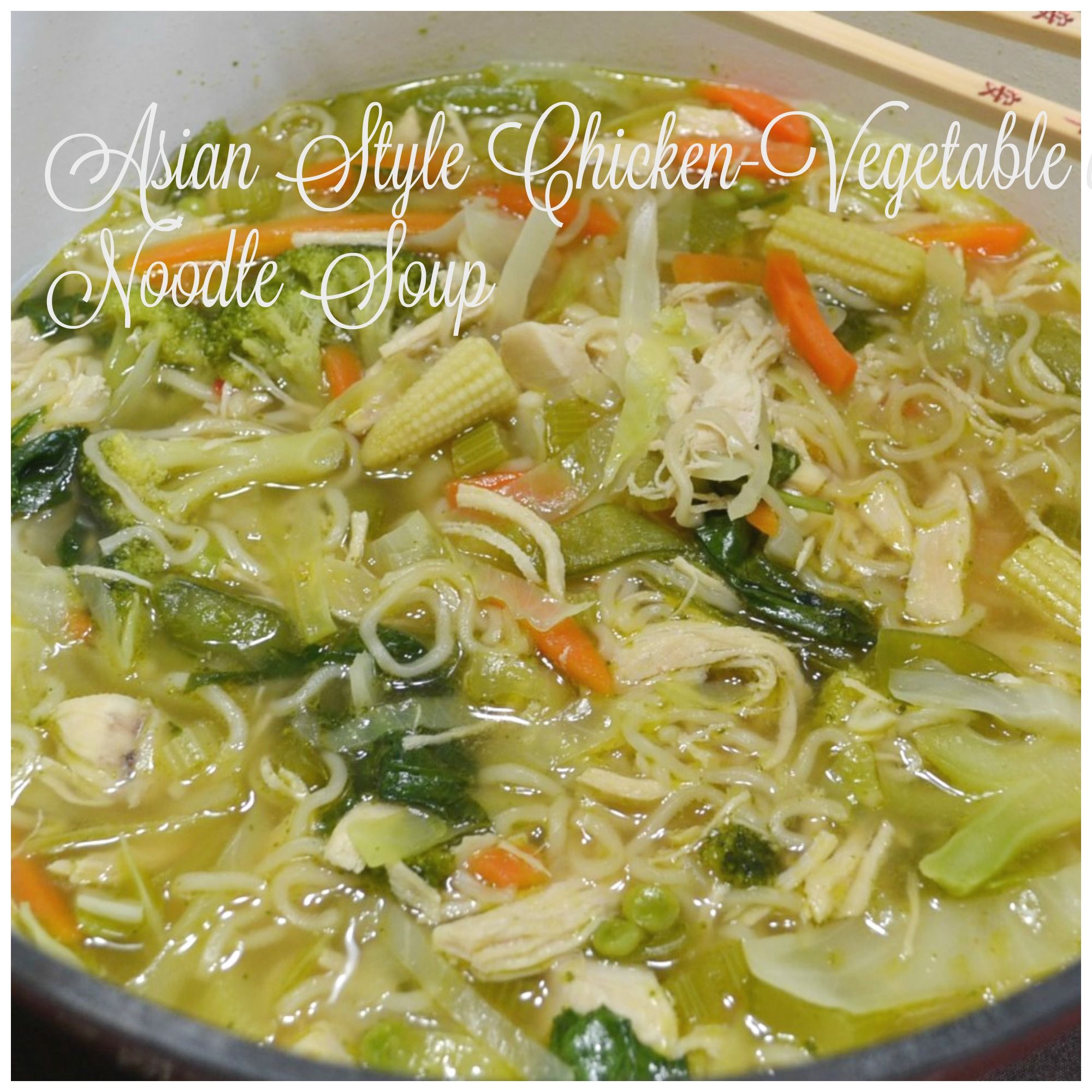 Asian noddle soup