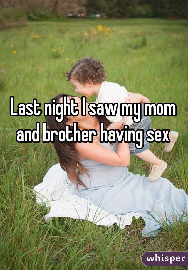 I saw mom having sex