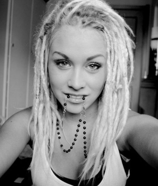 best of Girl naked white Dreadlocked