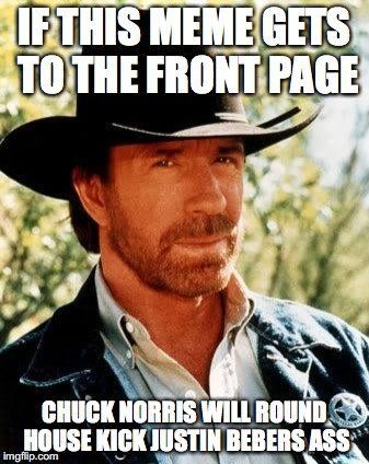 Chuck norris gets ass kicked