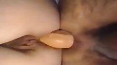 Bi sex double dildo