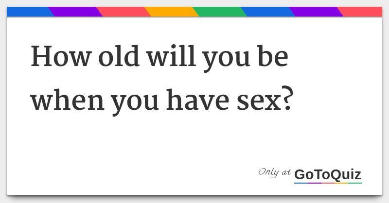 Are you ready to have sex quiz