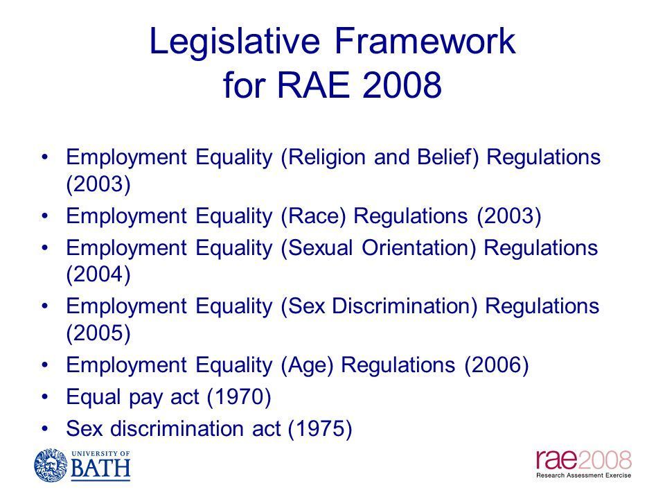 Employment sex discrimination act