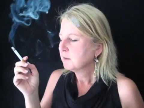 Fetish mature smoking woman