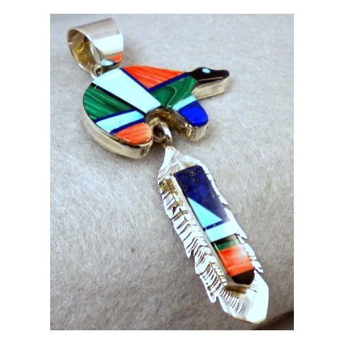 Marine reccomend Navajo bear fetish pendant