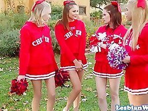 Duck reccomend Xxx teen cheerleaders fucking wet pussy